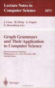 Tapa de Graph grammars and their application to computer science