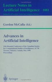 Tapa de Advances in Artificial Intelligence