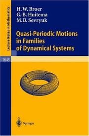 Tapa de Quasi-periodic motions in families of dynamical systems