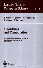 Tapa de Algorithms and computation