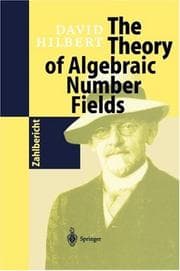 Tapa de The theory of algebraic number fields