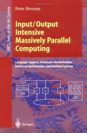 Tapa de Input/Output Intensive Massively Parallel Computing