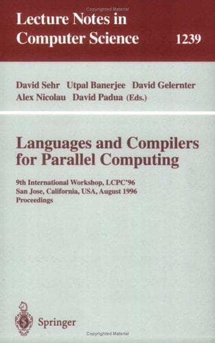 Tapa de Languages and Compilers for Parallel Computing