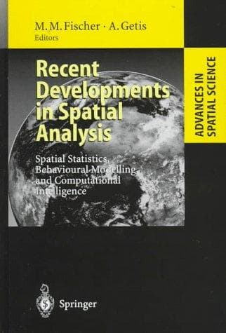 Tapa de Recent developments in spatial analysis