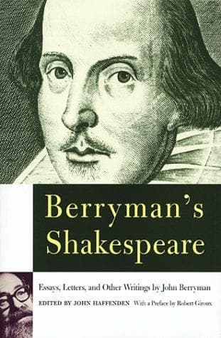 Tapa de Berryman's Shakespeare