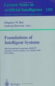 Tapa de Foundations of intelligent systems
