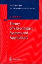 Tapa de Theory of vibro-impact systems and applications