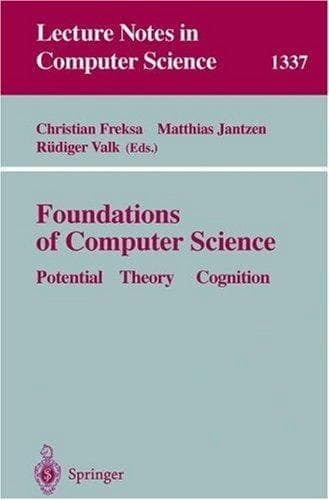 Tapa de Foundations of computer science