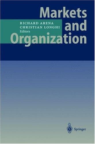 Tapa de Markets and organization