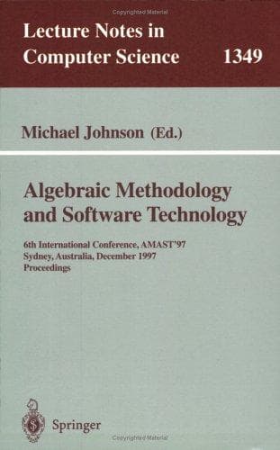 Tapa de Algebraic methodology and software technology