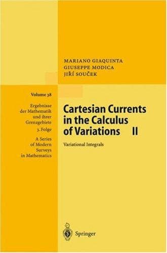 Tapa de Cartesian currents in the calculus of variations