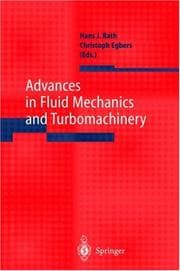 Tapa de Advances in fluid mechanics and turbomachinery