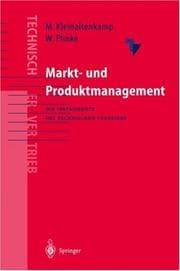 Tapa de Markt- und Produktmanagement