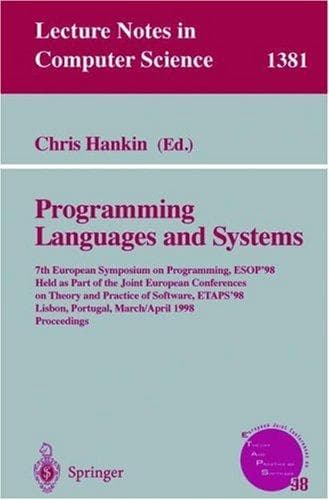 Tapa de Programming Languages and Systems