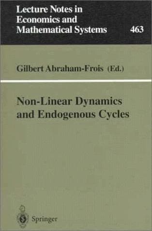 Tapa de Non-linear dynamics and endogenous cycles