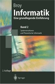 Tapa de Informatik. Eine grundlegende Einführung