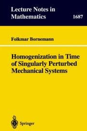 Tapa de Homogenization in time of singularly perturbed mechanical systems