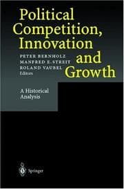 Tapa de Political competition, innovation and growth