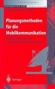 Tapa de Planungsmethoden Für die Mobilkommunikation