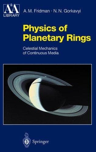 Tapa de Physics of planetary rings