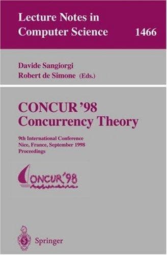 Tapa de Concurrency theory