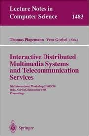 Tapa de Interactive distributed multimedia systems and telecommunication services
