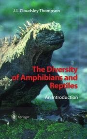 Tapa de The diversity of amphibians and reptiles