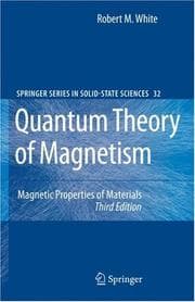 Tapa de Quantum Theory of Magnetism