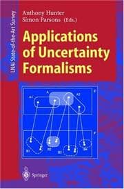 Tapa de Applications of uncertainty formalisms