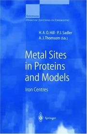 Tapa de Metal sites in proteins and models