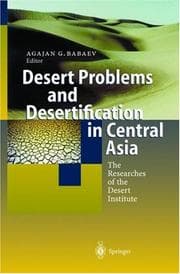 Tapa de Desert Problems and Desertification in Central Asia