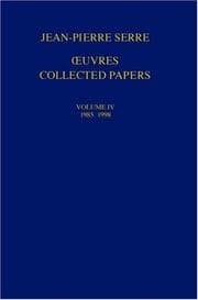 Tapa de Oeuvres - Collected Papers