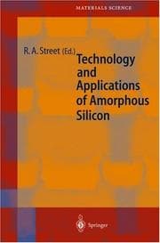 Tapa de Technology and Applications of Amorphous Silicon