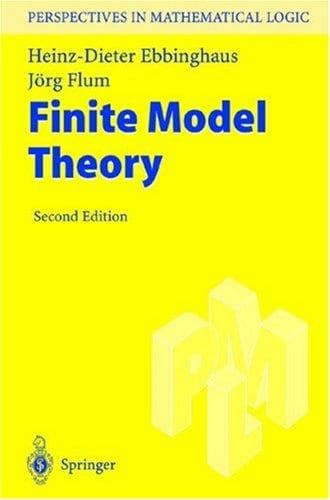 Tapa de Finite Model Theory (Perspectives in Mathematical Logic)