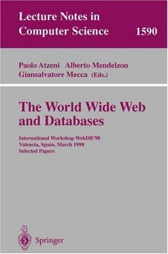 Tapa de The World Wide Web and databases