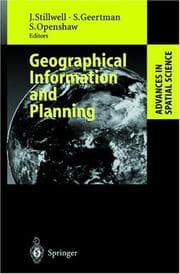 Tapa de Geographical information and planning