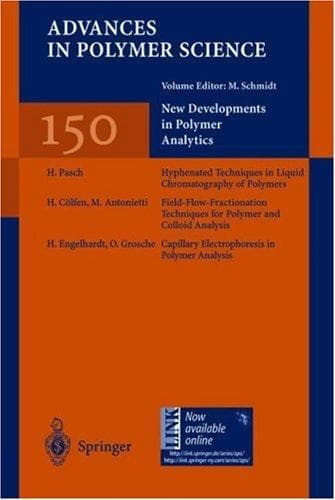 Tapa de New Developments in Polymer Analytics I (Advances in Polymer Science)