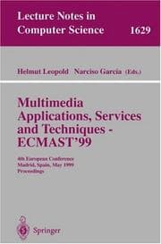 Tapa de Multimedia applications, services and techniques, ECMAST '99