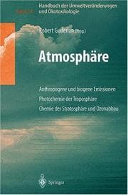 Tapa de Handbuch der Umweltveränderungen und Ökotoxikologie: Band 1A: Atmosphäre