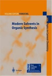 Tapa de Modern solvents in organic synthesis