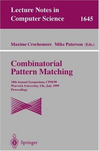Tapa de Combinatorial Pattern Matching