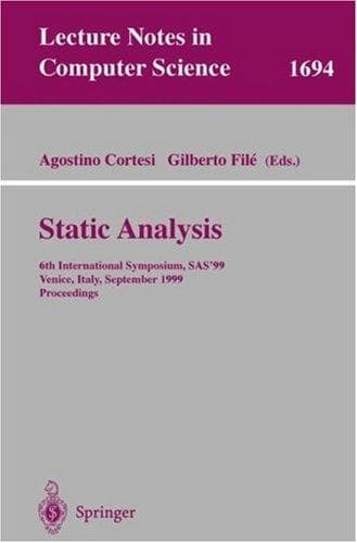 Tapa de Static analysis