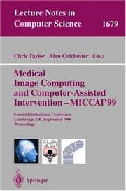Tapa de Medical image computing and computer assisted intervention - MICCAI '99