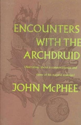 Tapa de Encounters with the archdruid