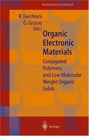Tapa de Organic electronic materials