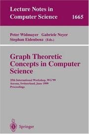 Tapa de Graph theoretic concepts in computer science