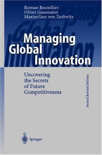 Tapa de Managing global innovation