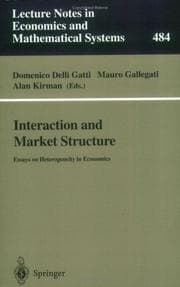 Tapa de Interaction and market structure