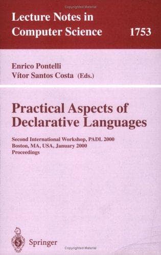 Tapa de Practical aspects of declarative languages