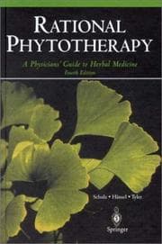 Tapa de Rational phytotherapy